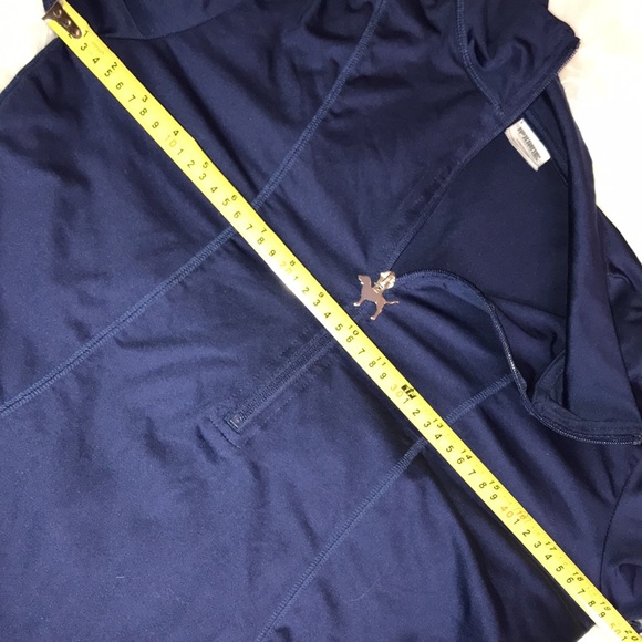 Pink Victoria Secret 1/4 zip sport top sz L - Picture 10 of 10